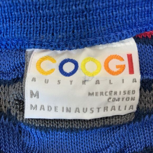 Rare VINTAGE COOGI Australia Bubble Dot 3D Textured Knit Sweater M – Some Flaws - Picture 4 of 16